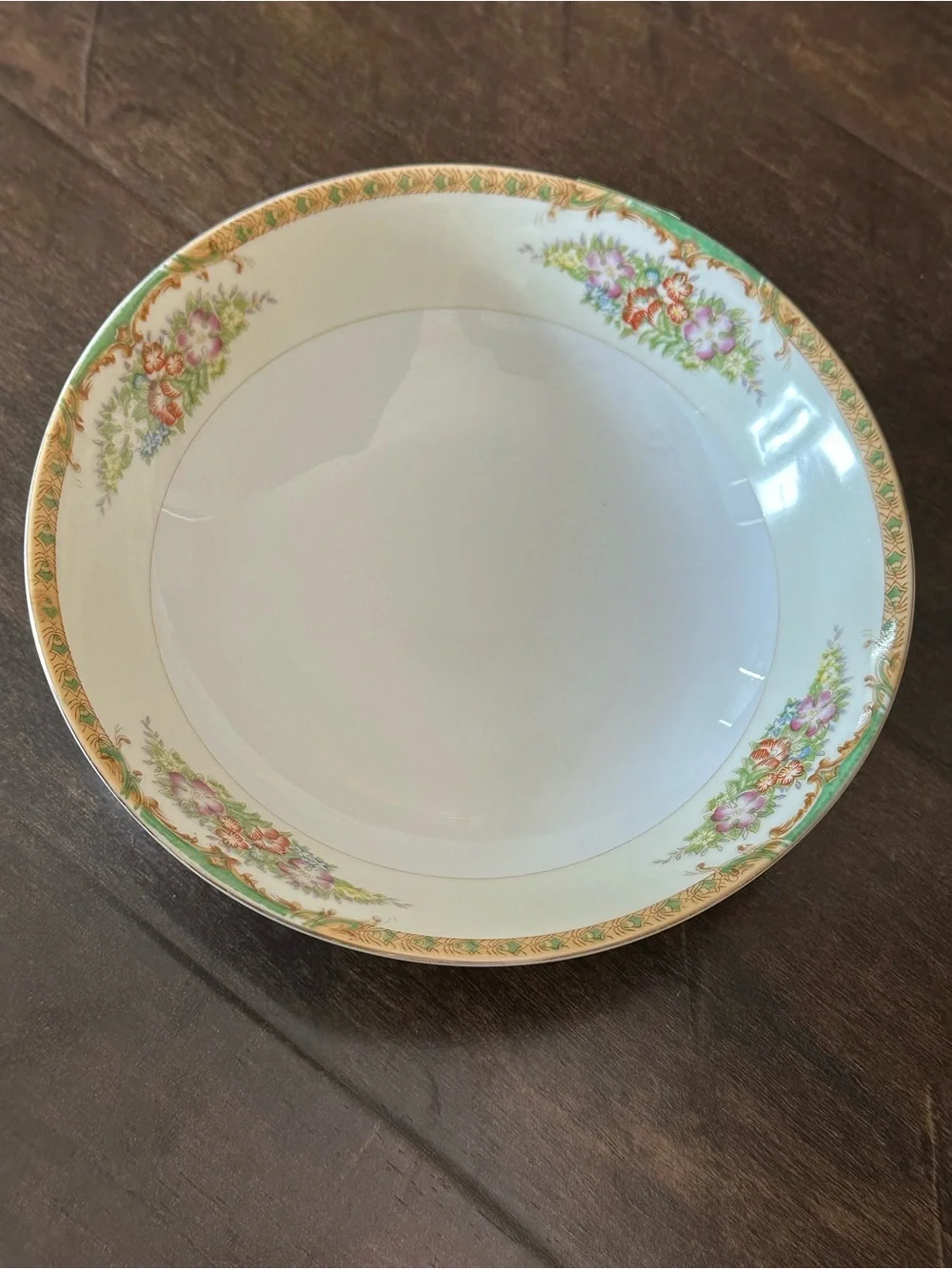 Vintage 1930’s-1940’s Diamond Made in Japan Hand painted bowl